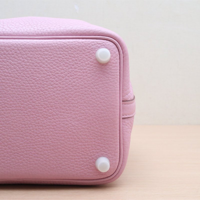 皮克汀18 菜篮子 X9锦葵紫 TC皮 Z刻 银扣-3