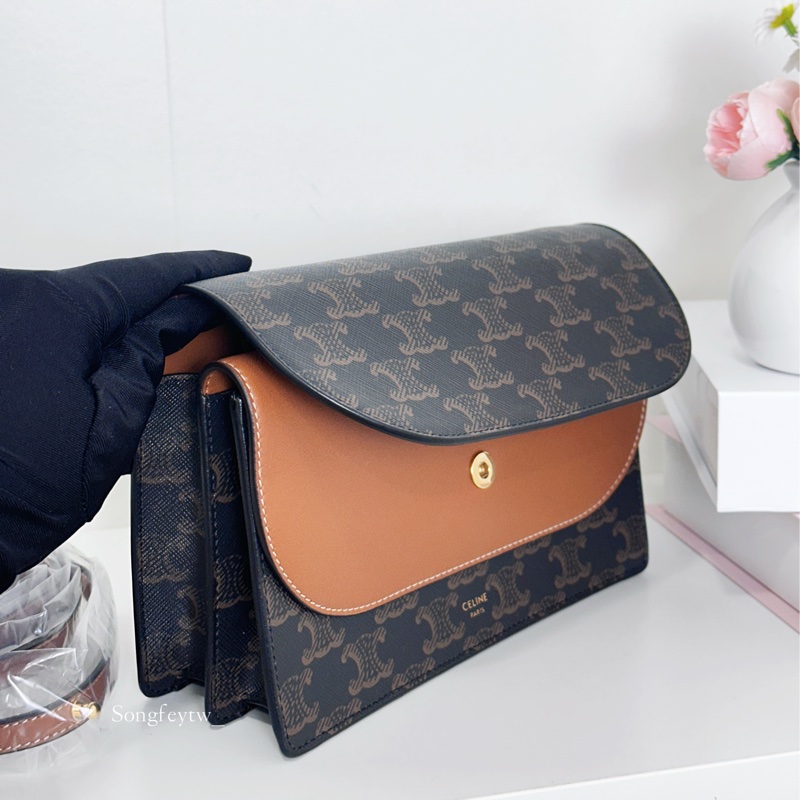 Celine 經典 風琴 woc包-2