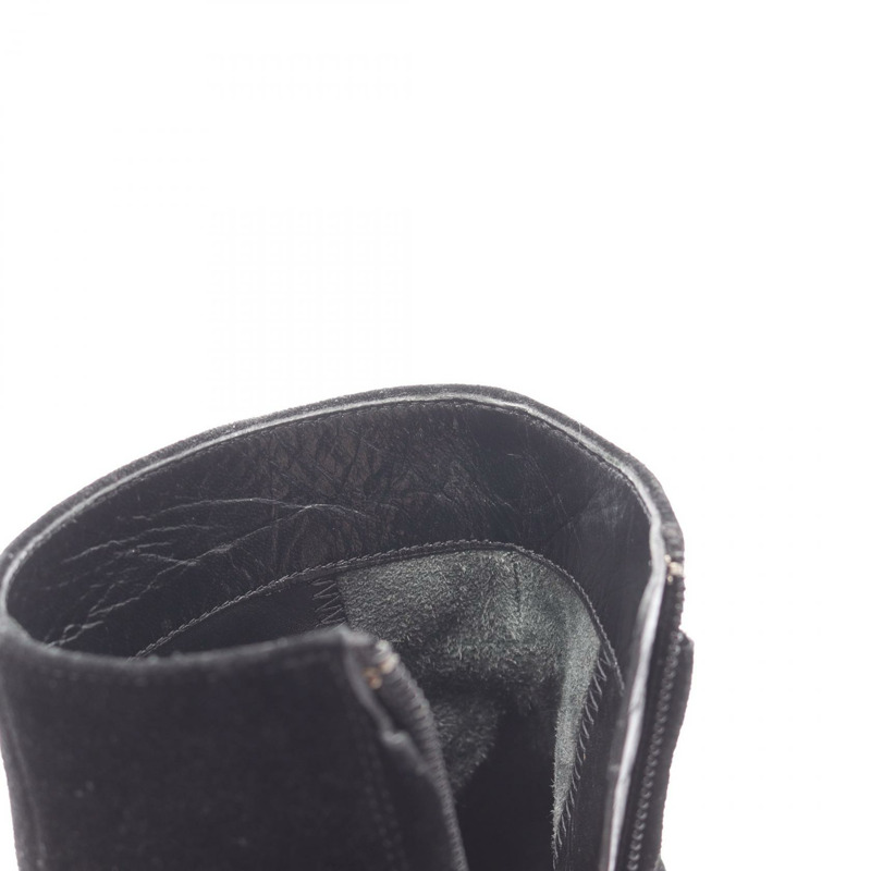 CELINE BAMBAM 黑色麂皮女靴（二手）-7