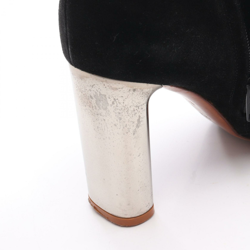 CELINE BAMBAM 黑色麂皮女靴（二手）-9