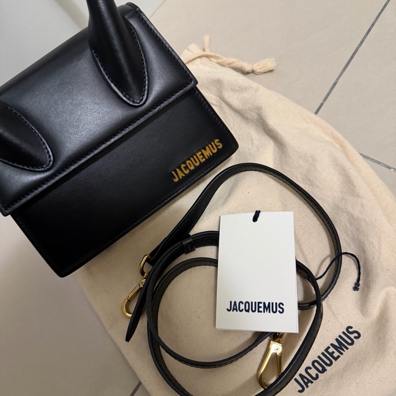 Jacquemus 黑色手提斜挎包-0