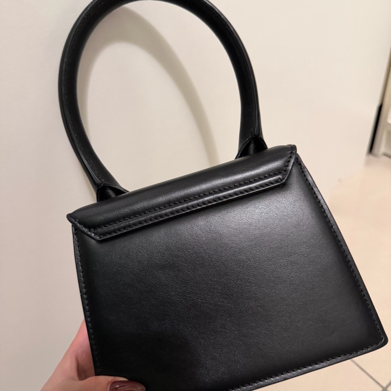Jacquemus 黑色手提斜挎包-6
