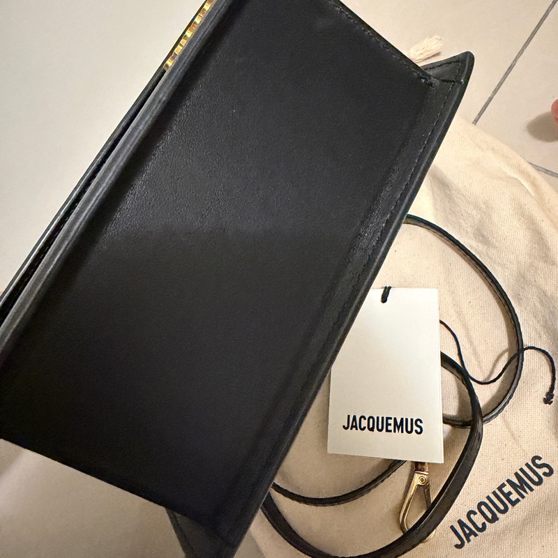 Jacquemus 黑色手提斜挎包-7