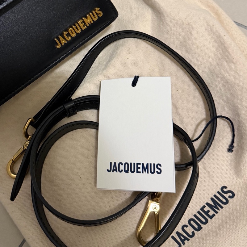 Jacquemus 黑色手提斜挎包-9