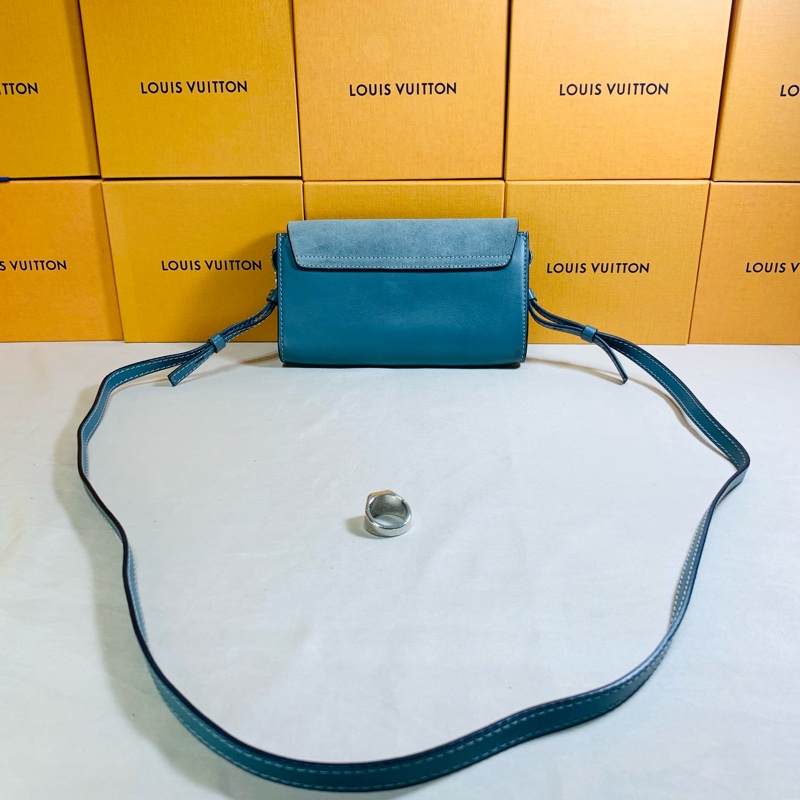 ✨經典甜價 Chloé 蔻依 超美藍灰小肩背包 斜背包-3