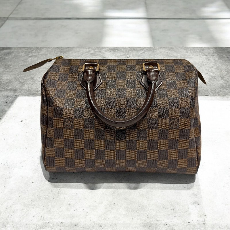 莉亞精品♡LV Speedy25 棋盤格 二手美包-0