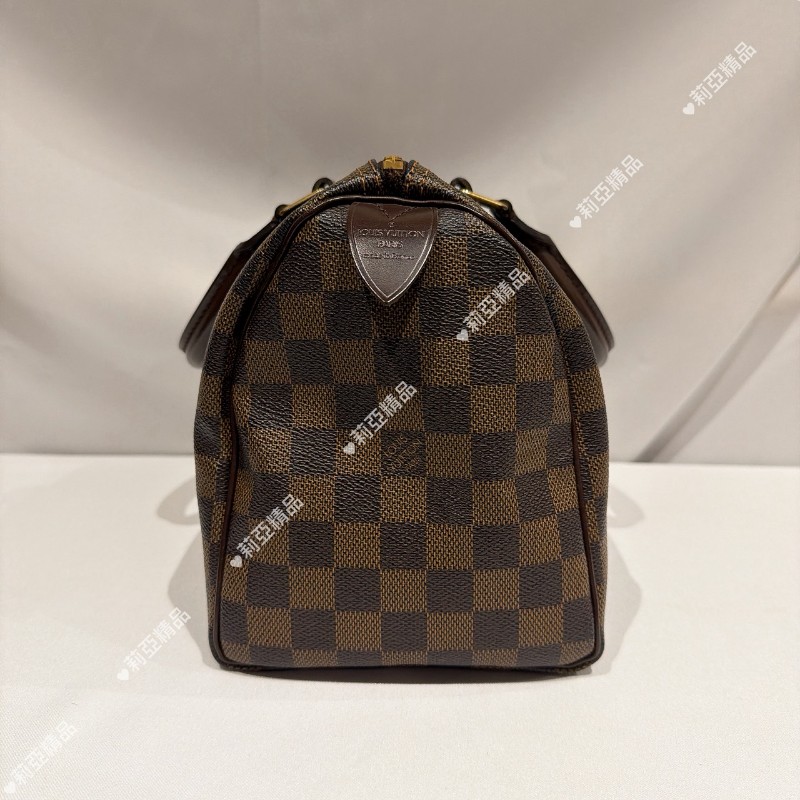 莉亞精品♡LV Speedy25 棋盤格 二手美包-4