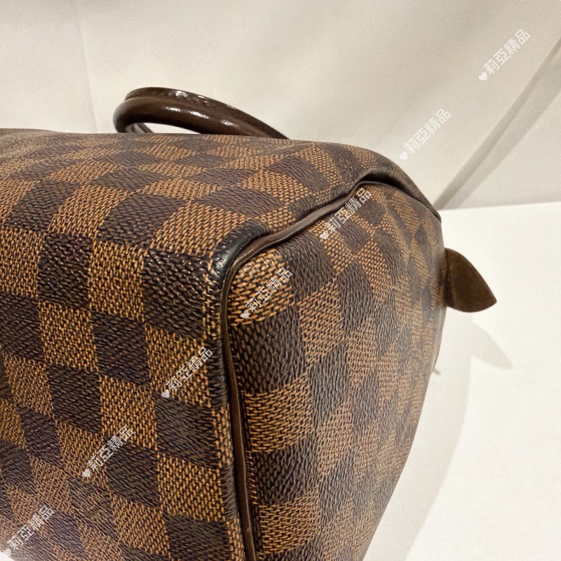 莉亞精品♡LV Speedy25 棋盤格 二手美包-7