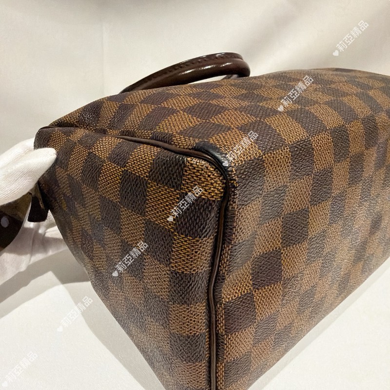 莉亞精品♡LV Speedy25 棋盤格 二手美包-8