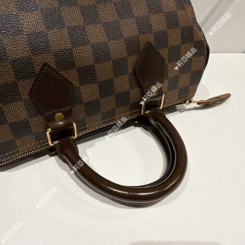 莉亞精品♡LV Speedy25 棋盤格 二手美包-10