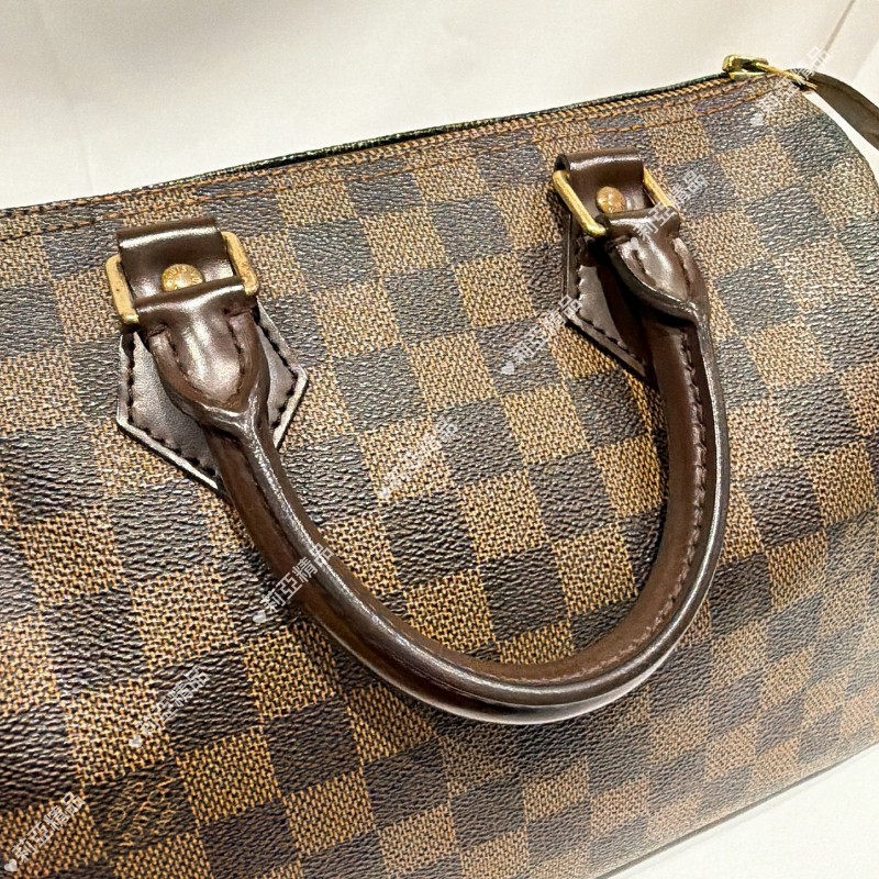 莉亞精品♡LV Speedy25 棋盤格 二手美包-13