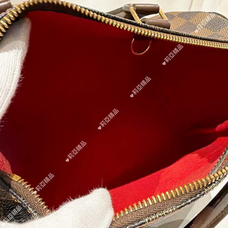 莉亞精品♡LV Speedy25 棋盤格 二手美包-14
