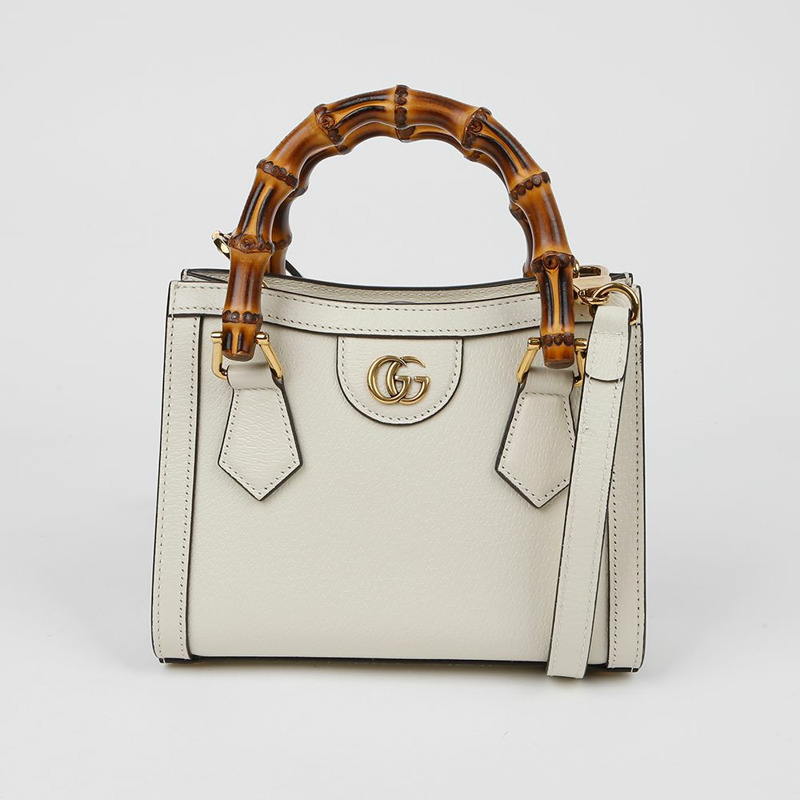 【包稅】GUCCI Diana 竹編迷你手提單肩包 702732-1
