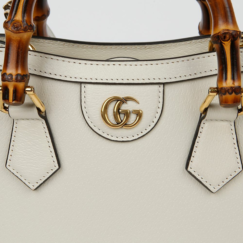 【包稅】GUCCI Diana 竹編迷你手提單肩包 702732-2