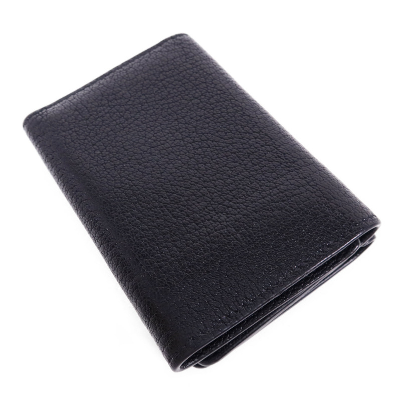 BALENCIAGA 牛皮皮革Trifold Wallet金扣錢包-3