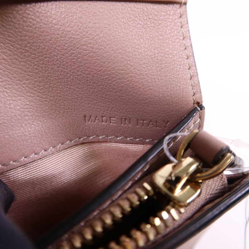 Valentino 牛皮皮革Bifold Wallet金扣錢包-7