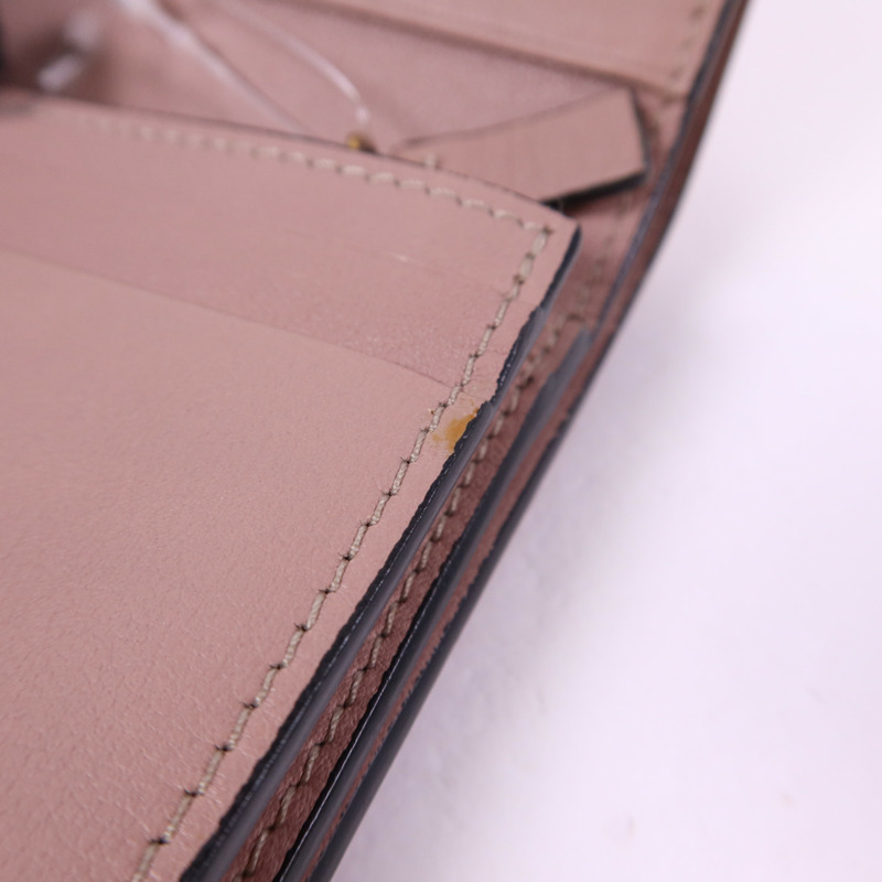 Valentino 牛皮皮革Bifold Wallet金扣錢包-19