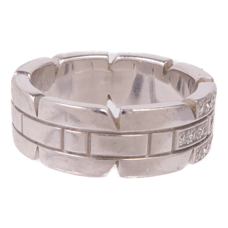 CARTIER 18K白金Ring戒指Cartier#46/US#3.75-3