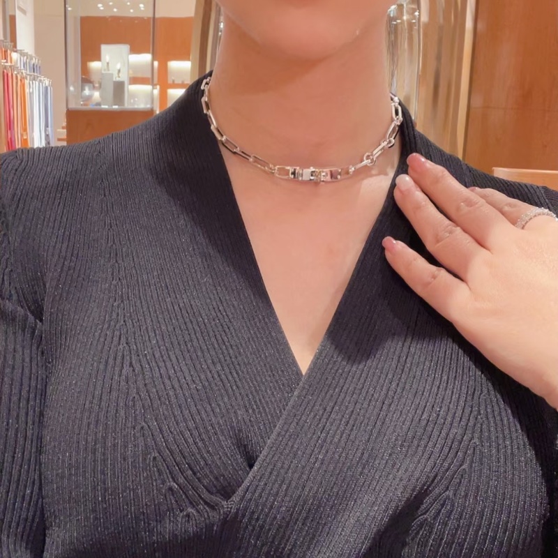 愛馬仕kelly 項鏈 - 雙層手鏈 /銀器（ 全新品）-4