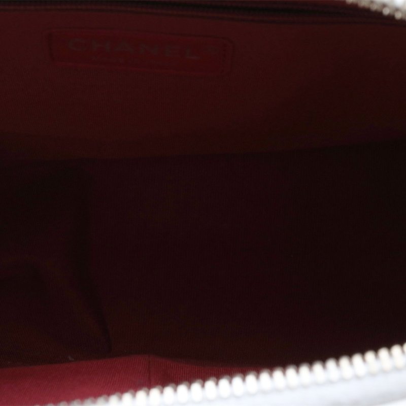 嘉柏丽尔 流浪 中号 28厘米 黑底 黑白 皮革C 25开 银扣 黑底-4