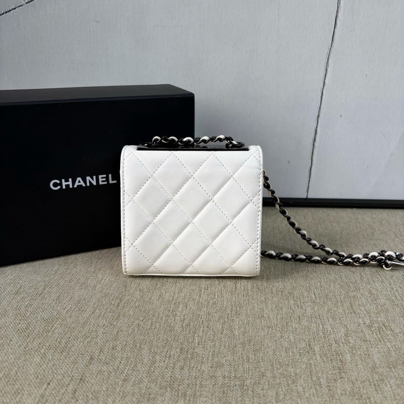 🌷天菜優惠！Chanel 香奈兒 Trendy CC mini 黑白熊貓配色 小方包-1