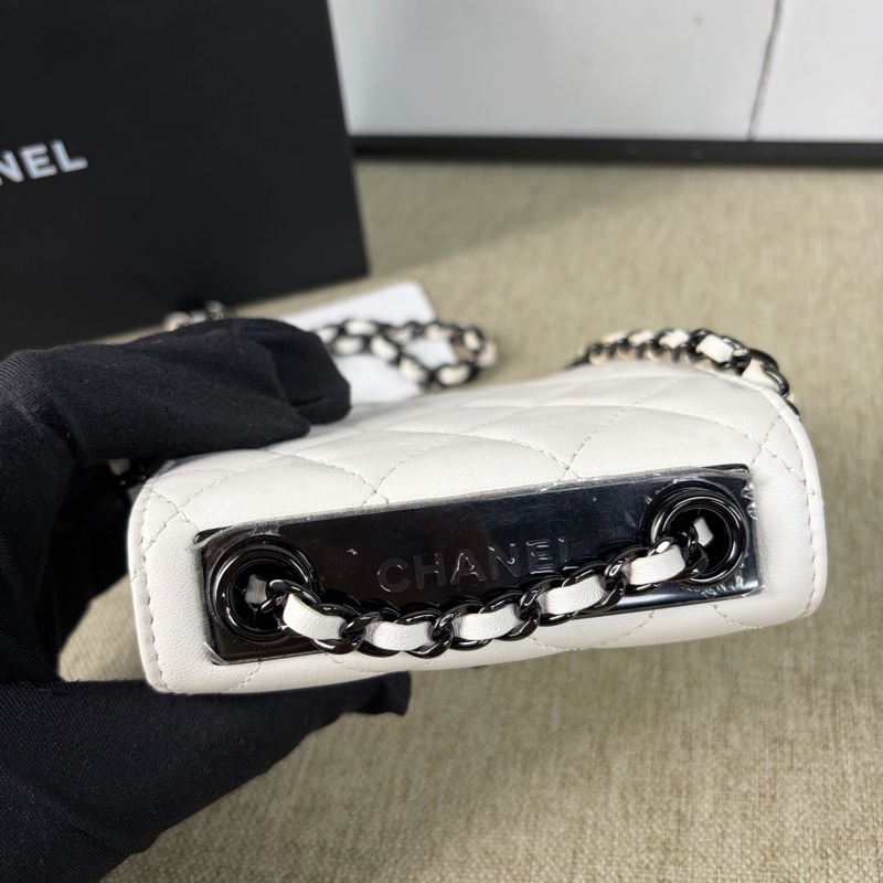 🌷天菜優惠！Chanel 香奈兒 Trendy CC mini 黑白熊貓配色 小方包-5