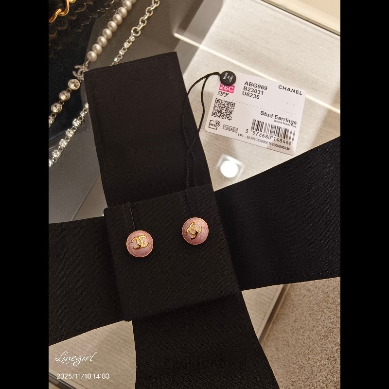 香奈兒 26C 耳環 可愛百搭 （預購）-4