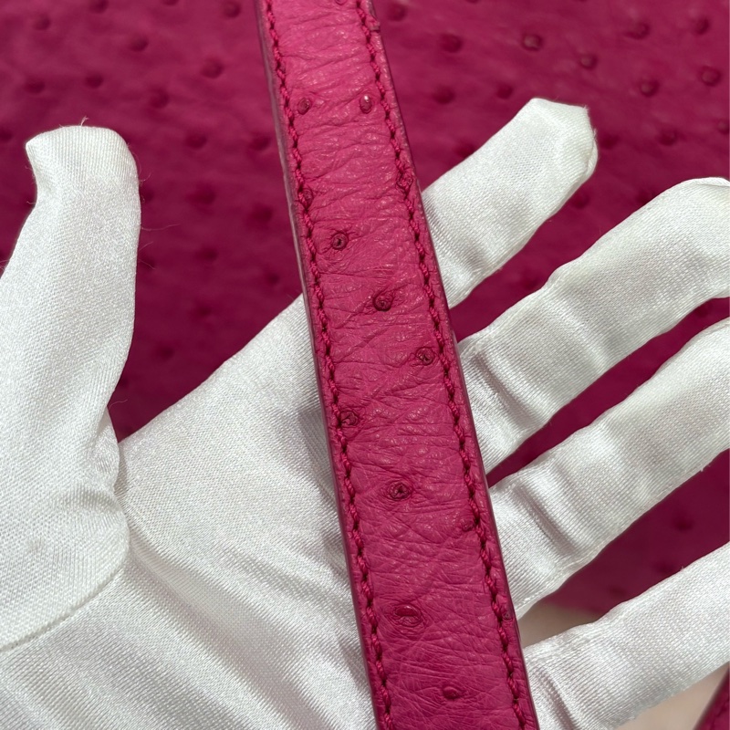 Fendi Peekaboo 極罕有 鴕鳥皮 二手like new❤️‍🔥-9