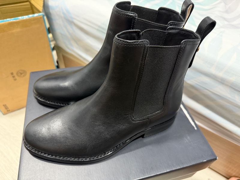 Coach 全新正品 切爾西短靴 8號 有加鞋底-5