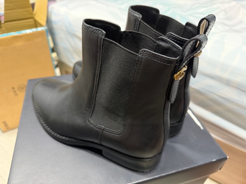 Coach 全新正品 切爾西短靴 8號 有加鞋底-6