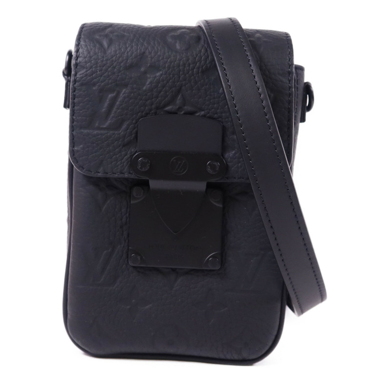 LOUIS VUITTON Monogram Taurillon S-Lock Vertical Wearable肩背袋-0