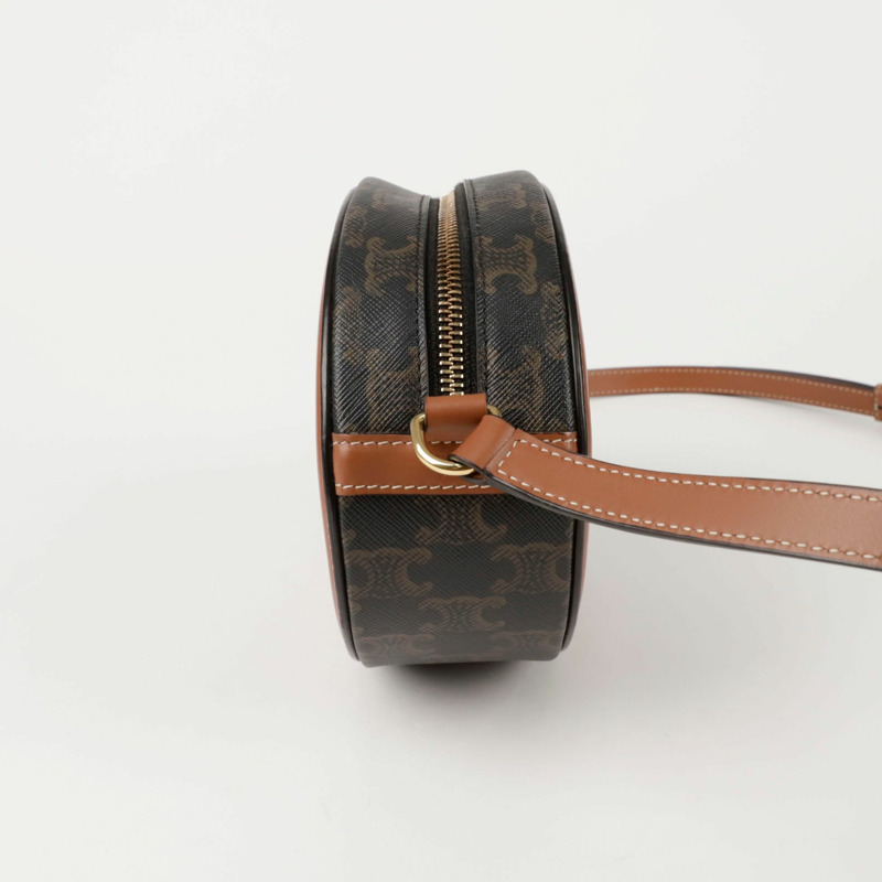 【包稅】CELINE Triope Quir 橢圓形單肩斜背包 198602EIN-2