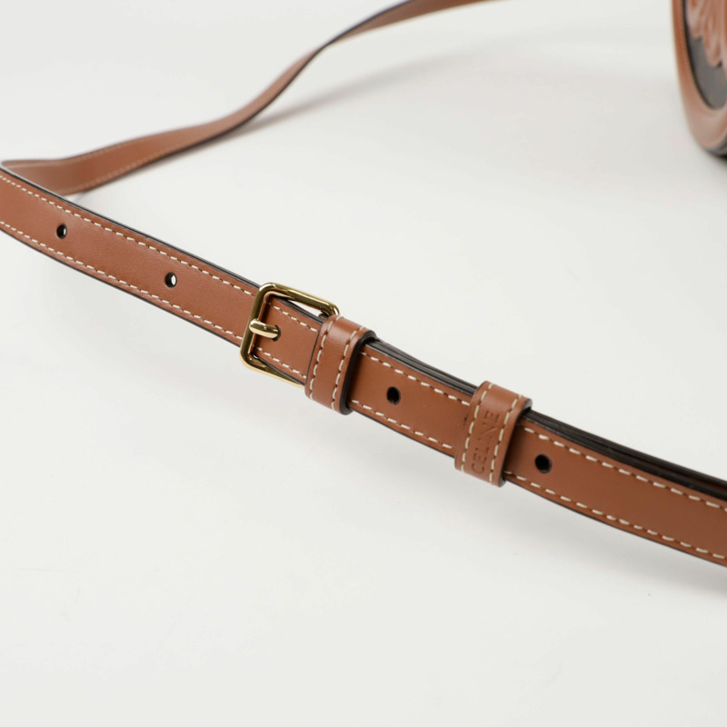 【包稅】CELINE Triope Quir 橢圓形單肩斜背包 198602EIN-5