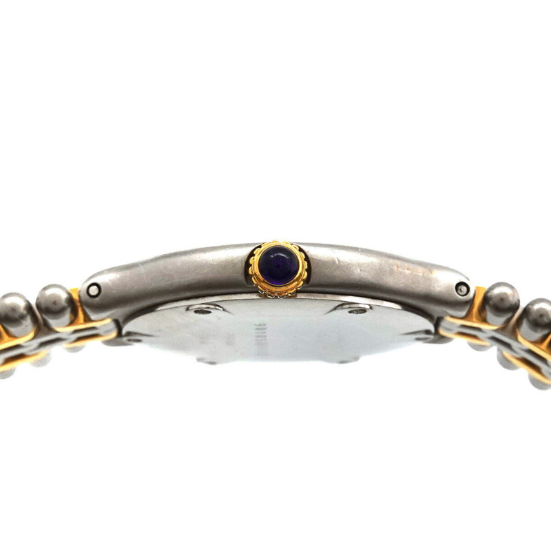 卡地亞 Must 21 Vantianne 雙色腕錶 W10051F4 女士象牙色石英錶-4