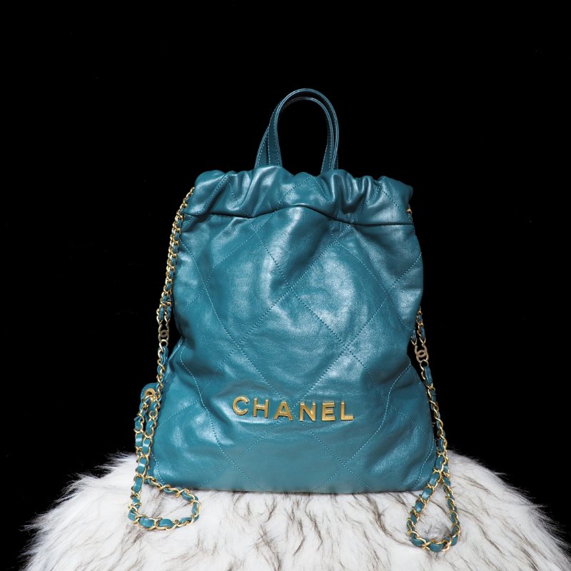 Chanel 22 backpack 晶片款-0
