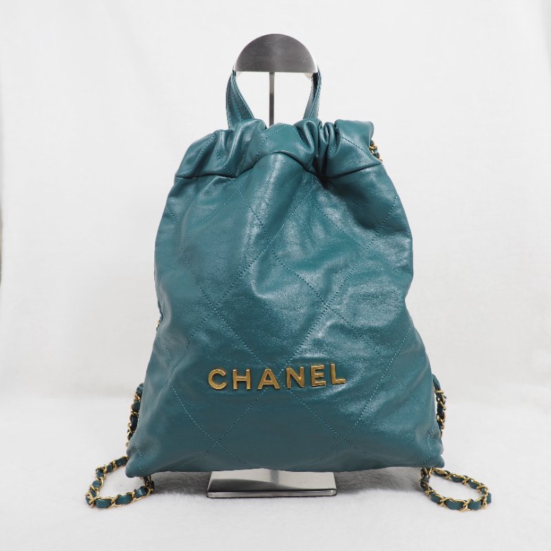 Chanel 22 backpack 晶片款-1