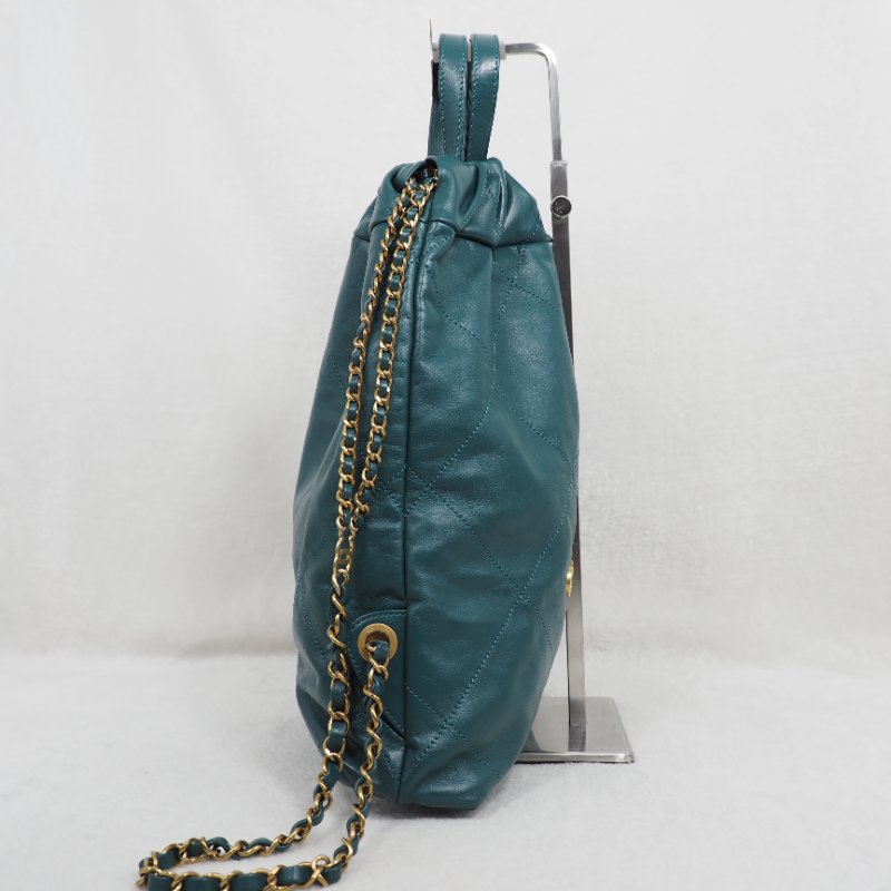 Chanel 22 backpack 晶片款-4