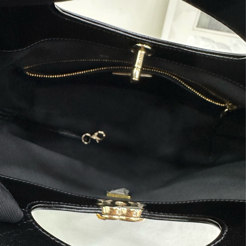 Chanel 24B 31bag大號 黑金牛皮鏈條包 晶片 有購證-8