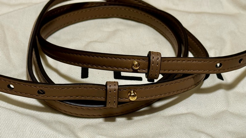 [FENDI]MON TRESOR FF Logo 緹花及皮革二用迷你水桶8BS093 ALP3 F1AOE-4