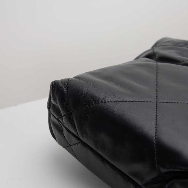 二手 Chanel 22bag mini 黑銀-7