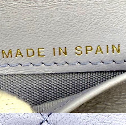 🌷Chanel 鏈條紫色短夾錢包｜經典花紋✦fufu style 精品✦ 氣質款｜-21