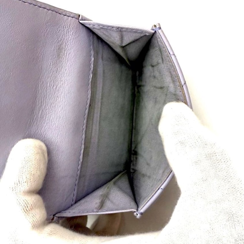 🌷Chanel 鏈條紫色短夾錢包｜經典花紋✦fufu style 精品✦ 氣質款｜-22