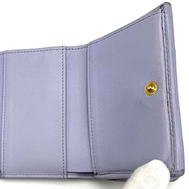 🌷Chanel 鏈條紫色短夾錢包｜經典花紋✦fufu style 精品✦ 氣質款｜-25