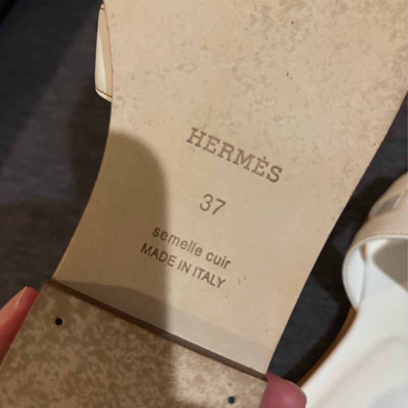 Hermes h經典拖 閒置品-19