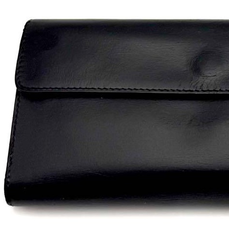 🌷Hermes 黑金長夾錢包皮夾 ｜經典花紋✦fufu style 精品✦ 氣質款｜-7