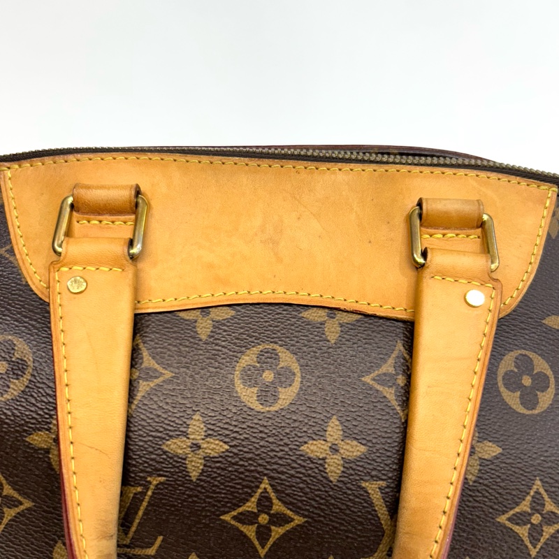 LV原花牛皮Retiro拉鍊手提側背包M50056-9