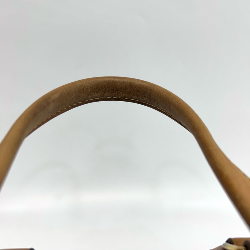 LV原花牛皮Retiro拉鍊手提側背包M50056-18