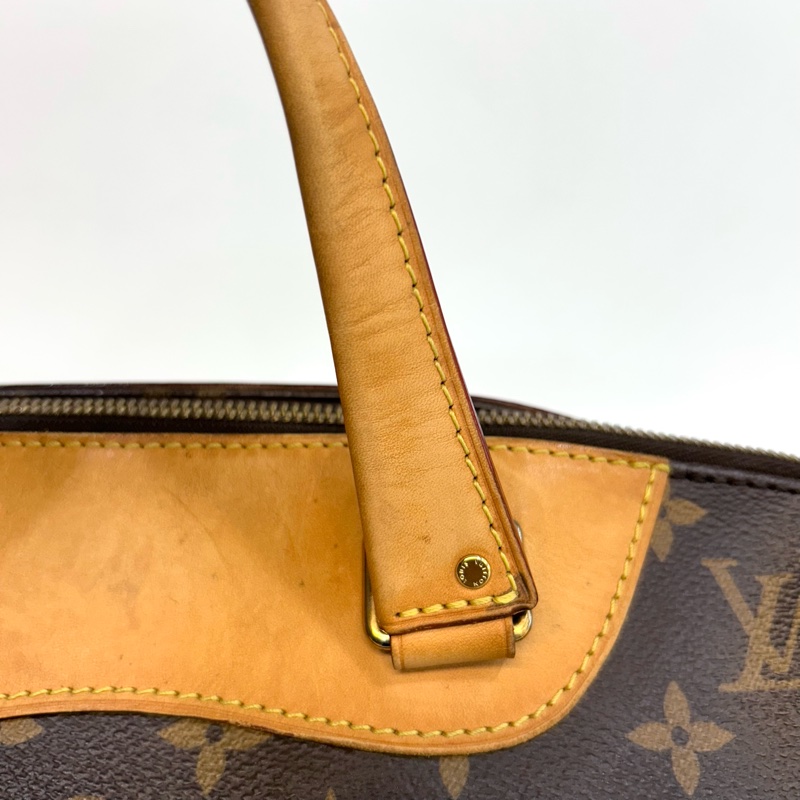 LV原花牛皮Retiro拉鍊手提側背包M50056-22