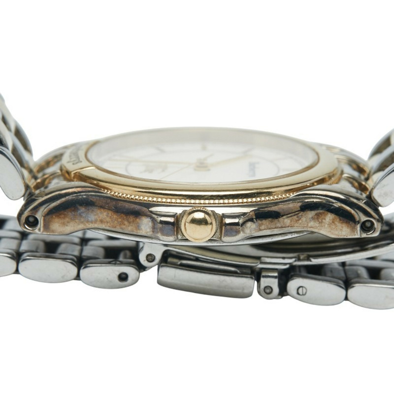 Burberry 女士石英腕錶，米色錶盤，不鏽鋼鍍層-4