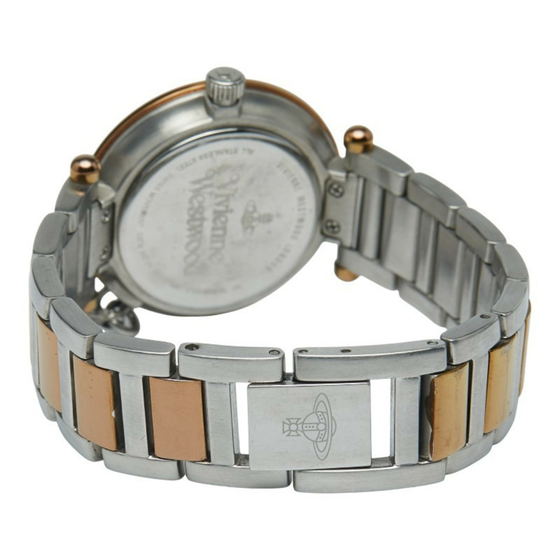 Vivienne Westwood Orb 石英腕錶，銀色錶盤，不鏽鋼鍍層，女士款-2